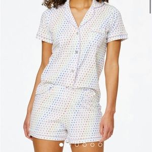 Roller Rabbit Disco Heart Polo Pajamas